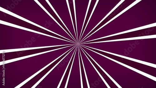 Colorful Burst of Lines Creating a Dynamic Visual Effect in Abstract Art Animation