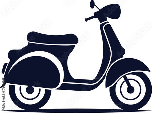 scooter silhouette