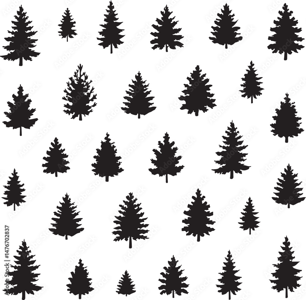 Pine Tree Silhouette SVG Bundle – Rustic Forest Clipart for Cricut & Laser Cutting
Pine Tree Silhouette SVG Bundle – Rustic Forest Clipart for Cricut & Laser Cutting