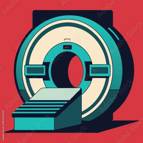 ct scanner silhouette