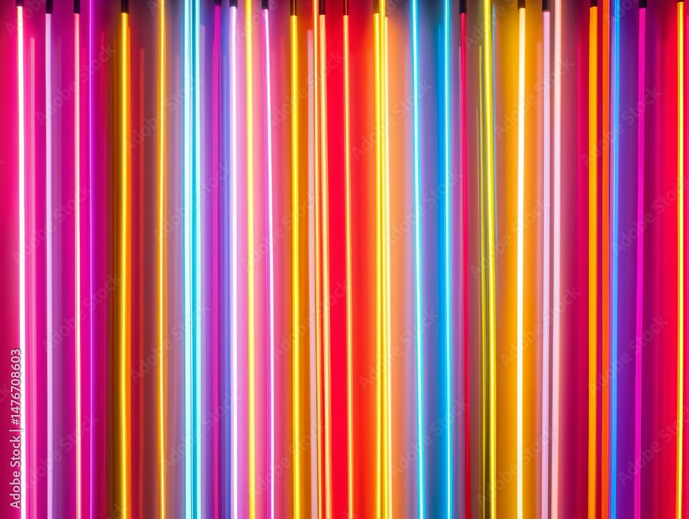 Neon Light Stripes Neon Light Stripes