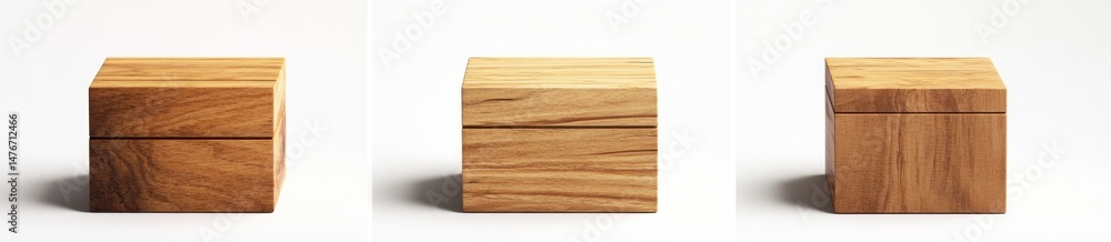 Simple Wooden Cubes Simple Wooden Cubes