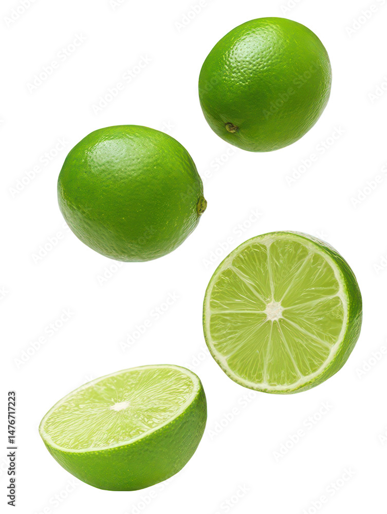 Levitation Fresh Lime Isolated on White Background
Levitation Fresh Lime Isolated on White Background