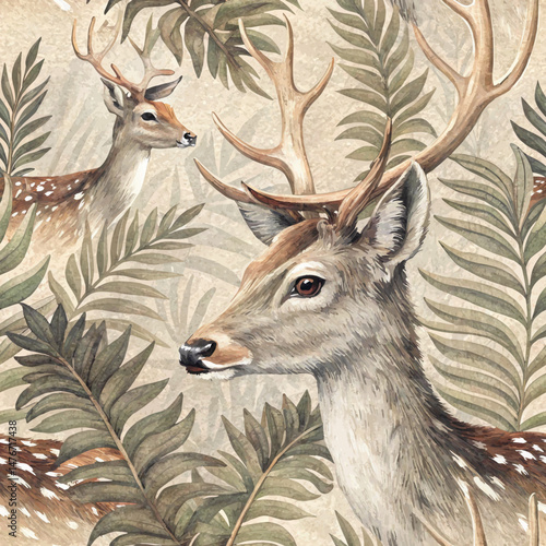 deer in the forest
