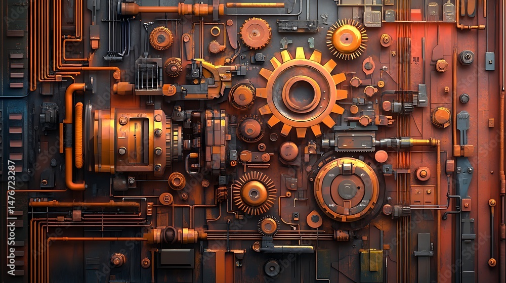 Steampunk mechanical design technology Steampunk mechanical design technology