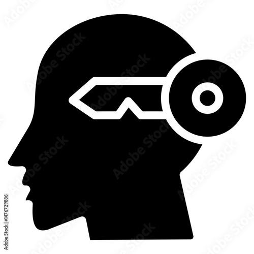 solution glyph icon
