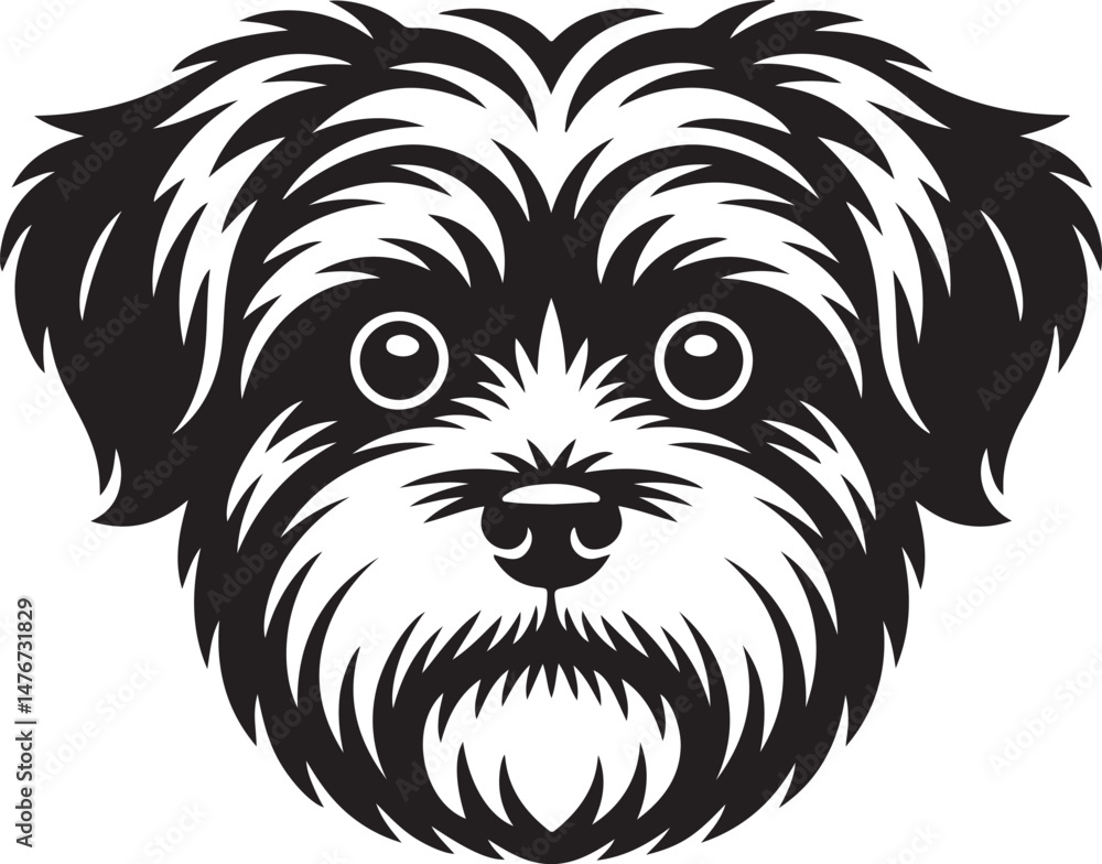 Fototapeta premium “Dog Vector Bundle | Cute Dog SVGs, Clipart, Silhouettes & Pet Illustrations for T-Shirts, Stickers & Crafts”