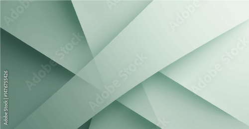 Abstract tight black soft pale dusty green sage grey white abstract pattern background. Geometric shape. Line stripe angle facet triangle fold. Color gradient. Noise grain. Business, tech. Design.