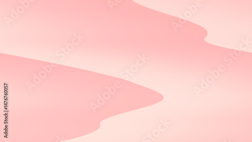 Pink and beige abstract wavy background design, suitable for feminine branding, social media graphics, stationery, and website headers.