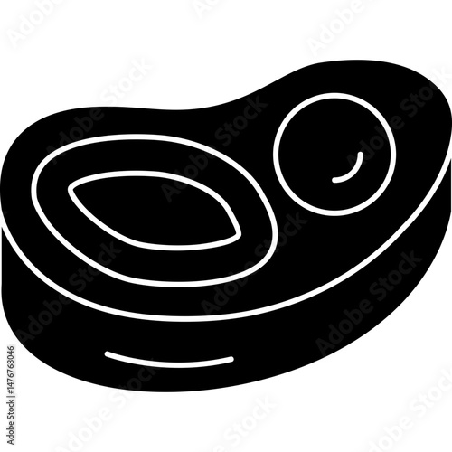 Meat Icon Vector Element