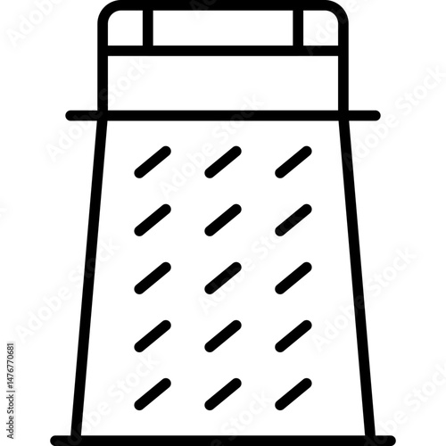 Grater Icon Vector Element