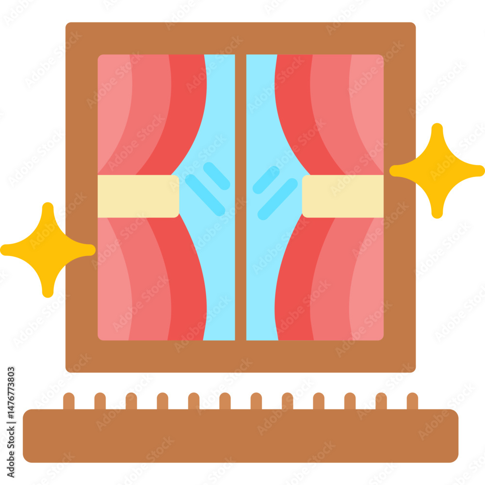 Window Icon Vector Element Window Icon Vector Element