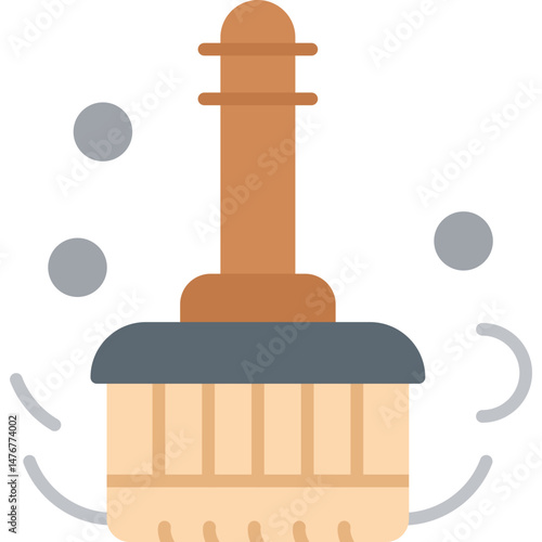 Sweep Icon Vector Element