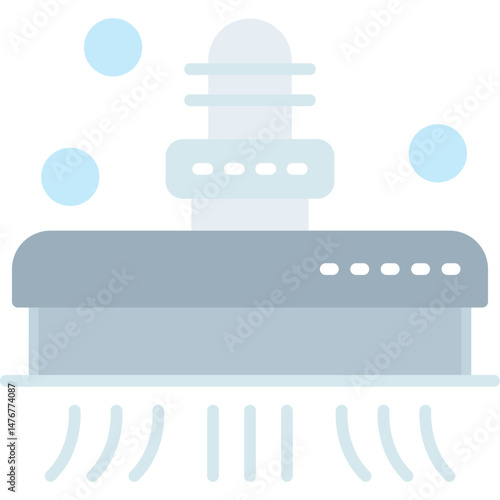 Vacuum Cleaner Icon Vector Element