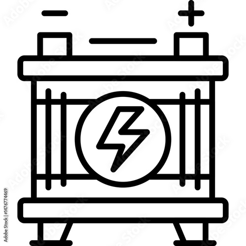 Battery Icon Vector Element