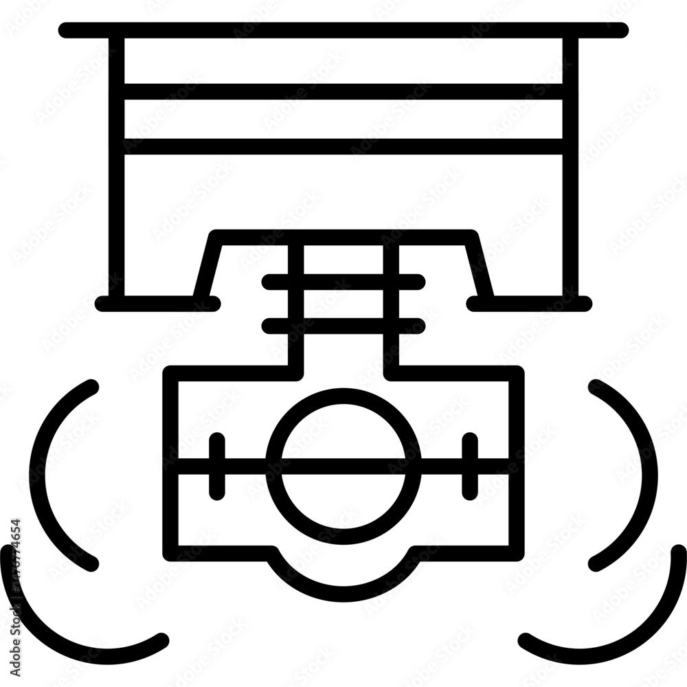 Piston Icon Vector Element Piston Icon Vector Element