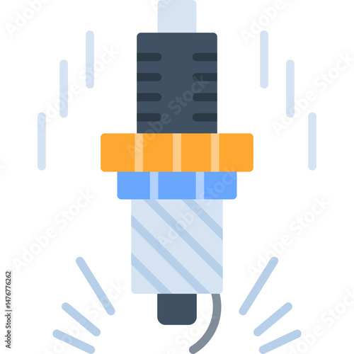 Ignition Icon Vector Element