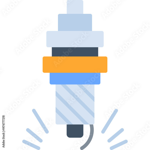 Ignition Icon Vector Element