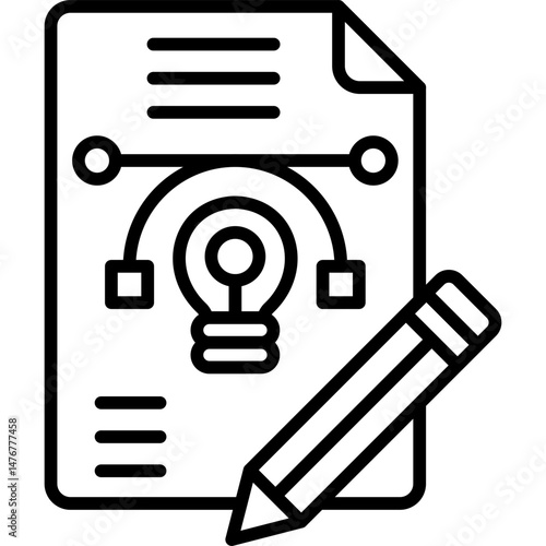 Sketch Icon Vector Element