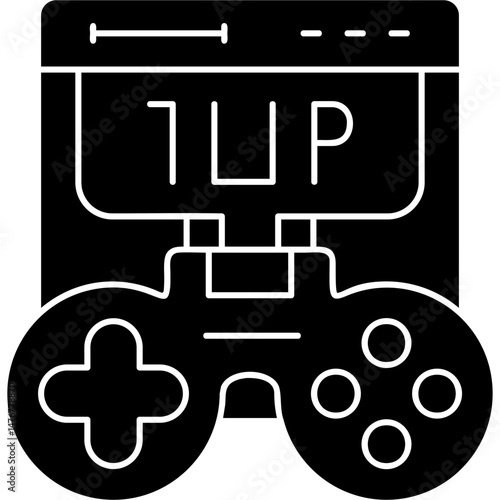 1up Icon Vector Element