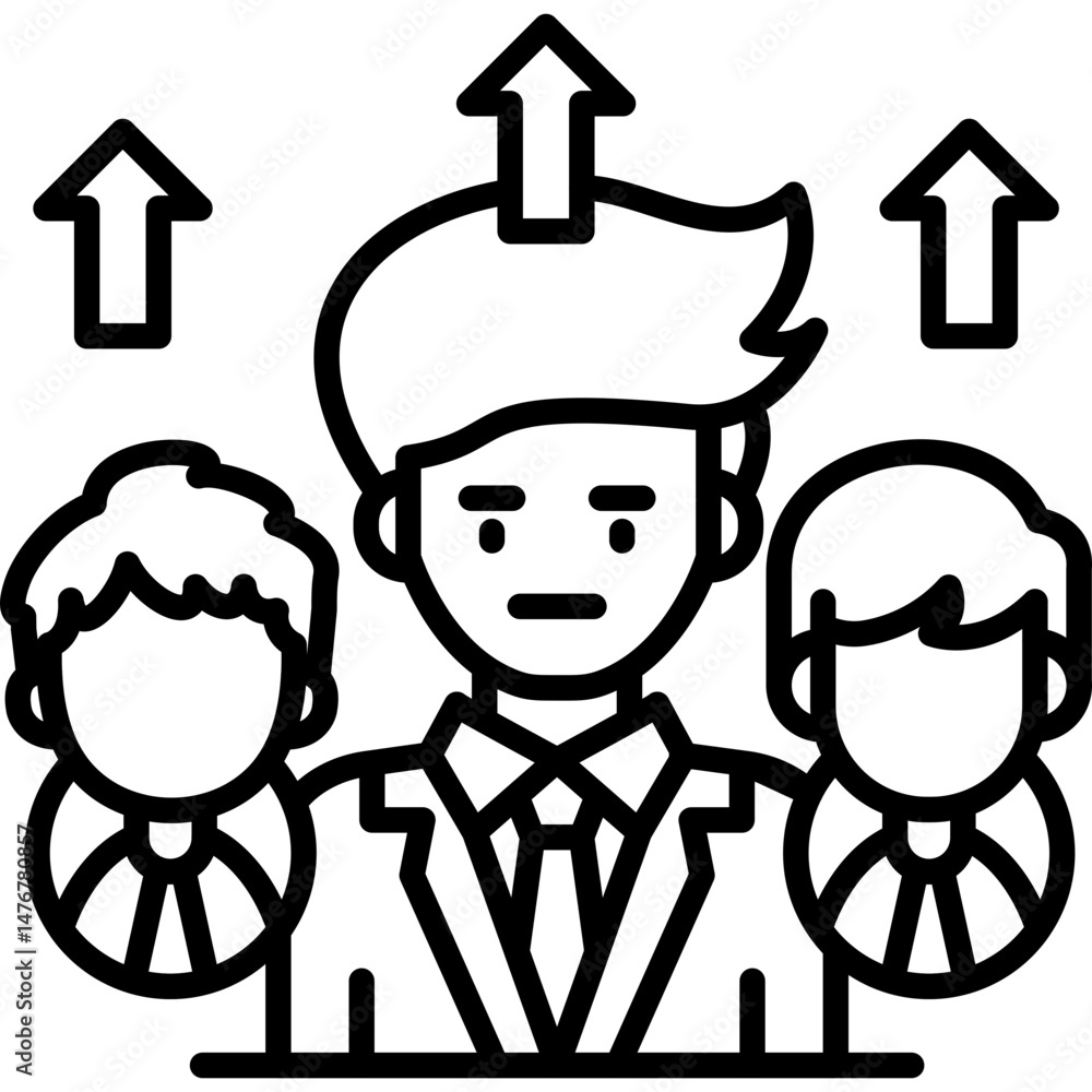 Teamwork Icon Vector Element Teamwork Icon Vector Element