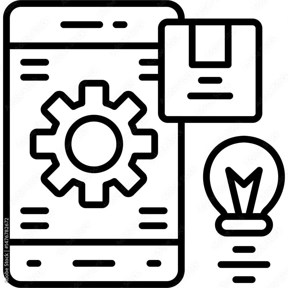 Management Icon Vector Element