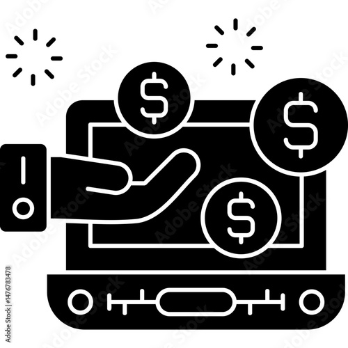 Profits Icon Vector Element