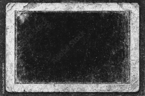 Black and white grunge texture background overlay