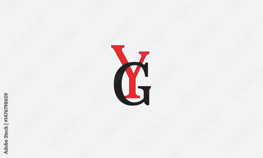 YG, GY , G, Y Abstract Letters Logo Monogram YG, GY , G, Y Abstract Letters Logo Monogram