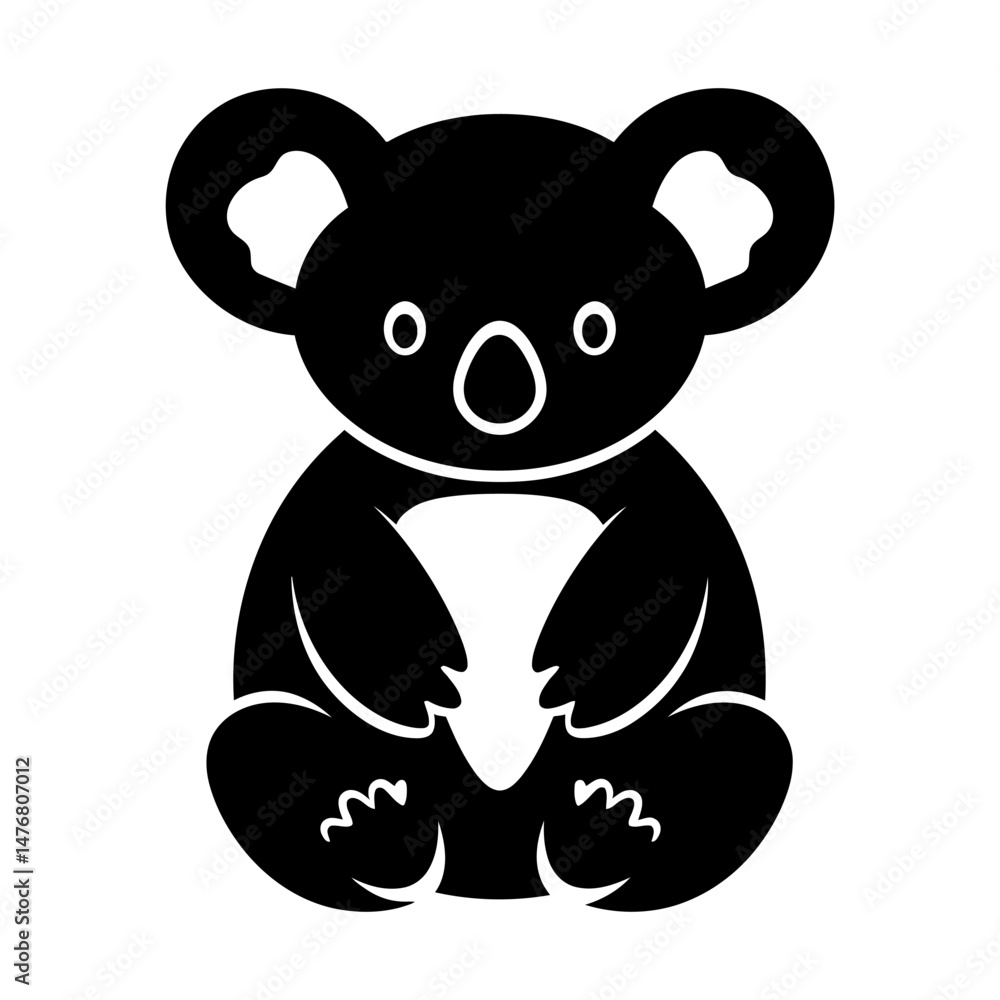 Fototapeta premium Koala Bear Clipart Art