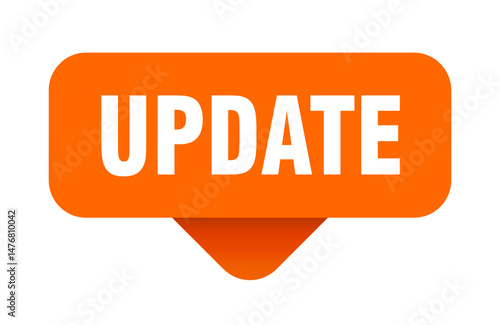 update sticker. update sign on transparent background