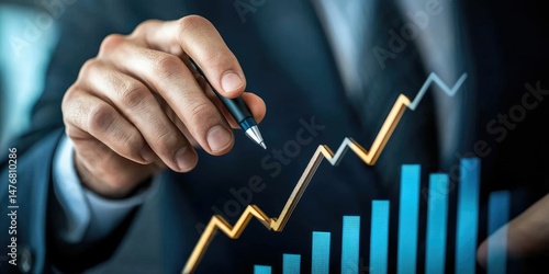 Marketer assessing ad performance and adjusting settings for optimal results