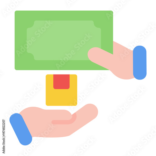 Cash on Delivery icon vector image. Can be used for Web Store.