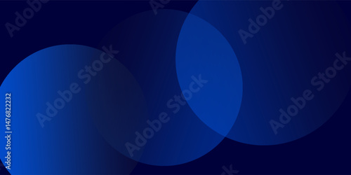 dark blue background with circle shapes. great for wallpaper, website, poster, presentation, banner, cover.