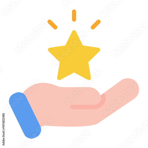 Earn Point icon vector image. Can be used for Web Store.