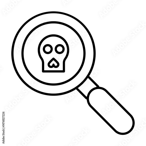 Anthropology Vector Line Icon Design