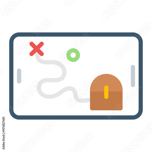 Adventure Game icon vector image. Can be used for Game Development.
