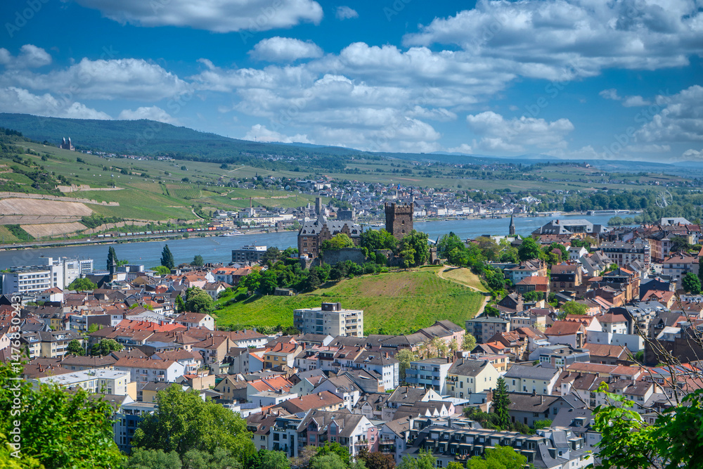 Obraz premium Bingen am Rhein