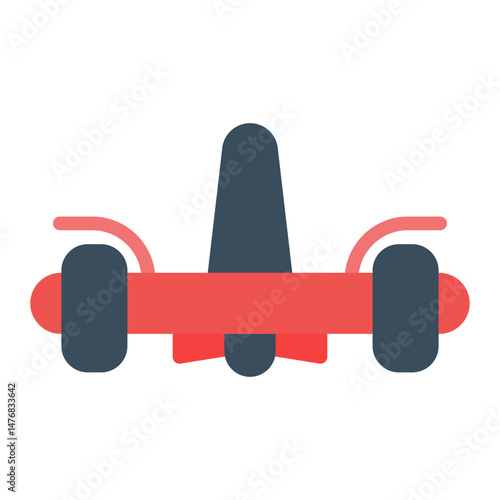 Hoverboard icon vector image. Can be used for Personal Transportation.