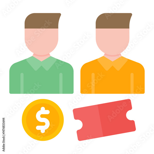 Kids Prices icon vector image. Can be used for Personal Transportation.