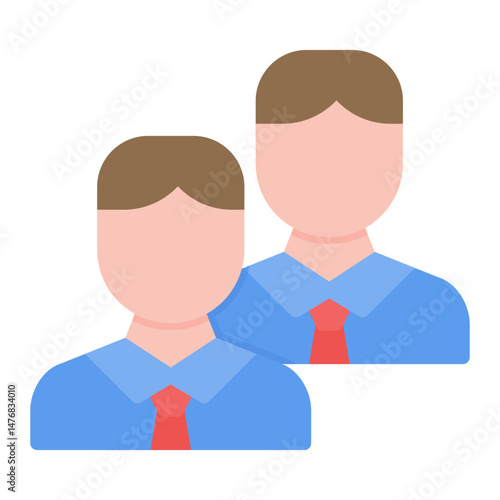 Duo icon vector image. Can be used for Battle Royale.