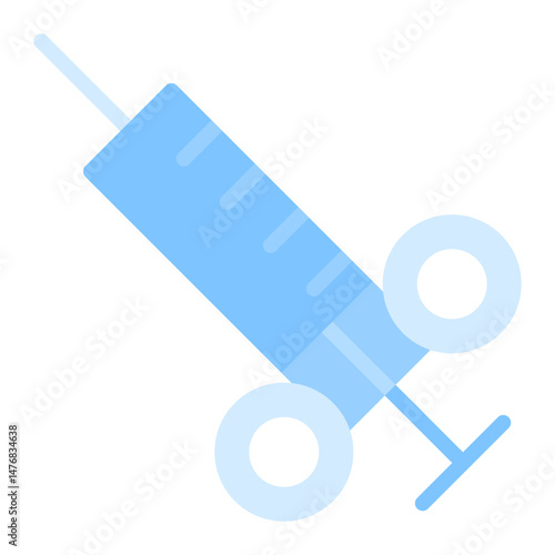 Adrenaline Syringe icon vector image. Can be used for Battle Royale.