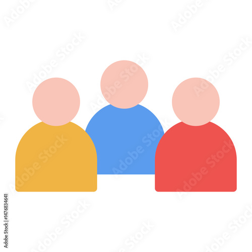 Squad icon vector image. Can be used for Battle Royale.
