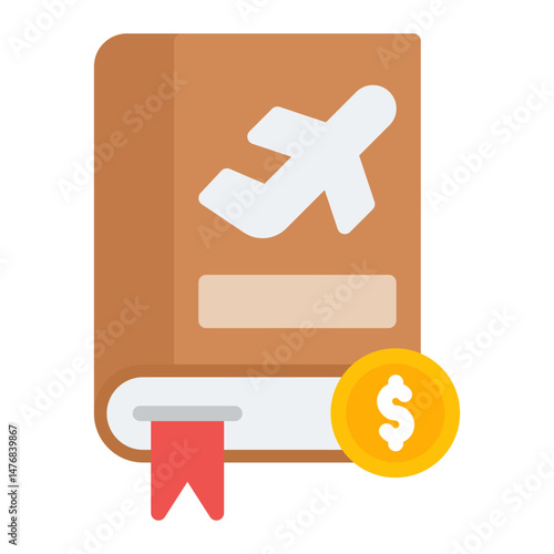 Base Fare icon vector image. Can be used for Airline.