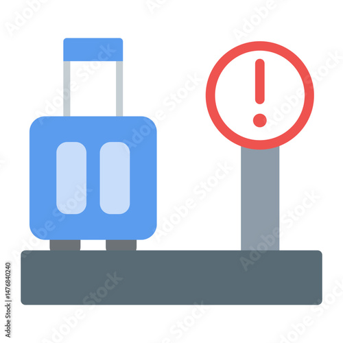 Etd icon vector image. Can be used for Airline.