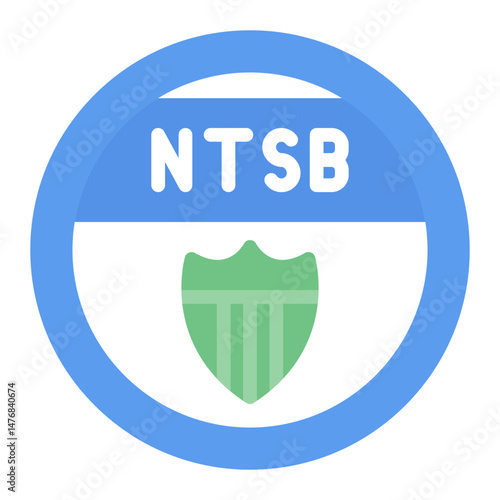 Ntsb icon vector image. Can be used for Airline.