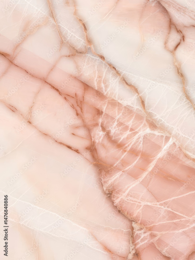 Fototapeta premium Mesmerizing Pink Marble Patterns 