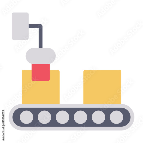 Automotive Industry icon vector image. Can be used for Industry.