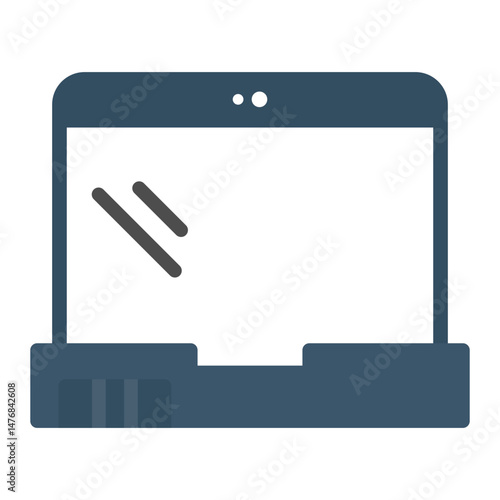 Laptop Computer icon vector image. Can be used for Technology eCommerce.