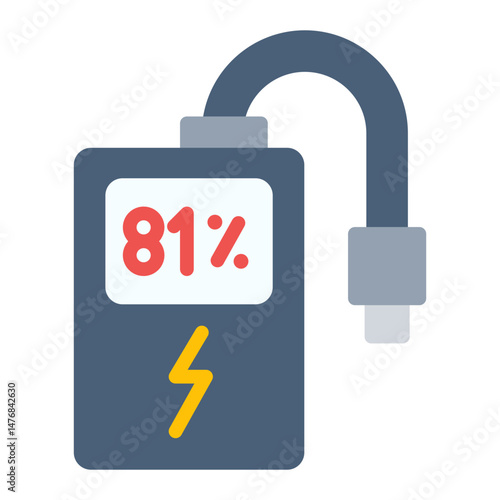 Powerbank icon vector image. Can be used for Technology eCommerce.